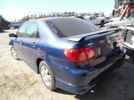 2005 Toyota Corolla S Navy Blue 1.8L AT #Z23343